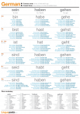 Practice the German verbs, sein (to be), haben (to have) and gehen (to go)